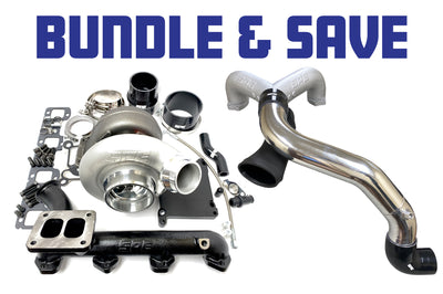 6.7L Powerstroke Intake Piping Kit and T4 Turbo Upgrade