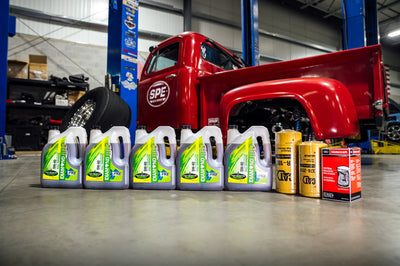 6.7 ford powerstroke diesel oil change kit 5-w40 synthetic cat filter motorcraft