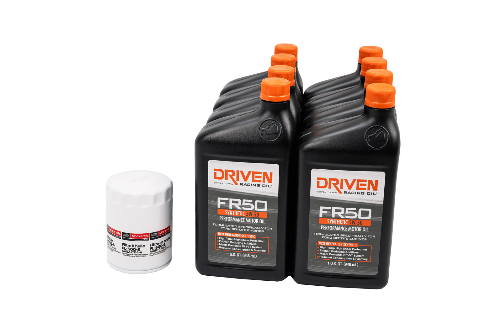 Ford Mustang oil change performance synthetic kit
