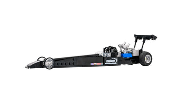 dragster brick toy rail car