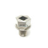 6.7L Powerstroke Billet Stainless Steel Oil Drain Plug