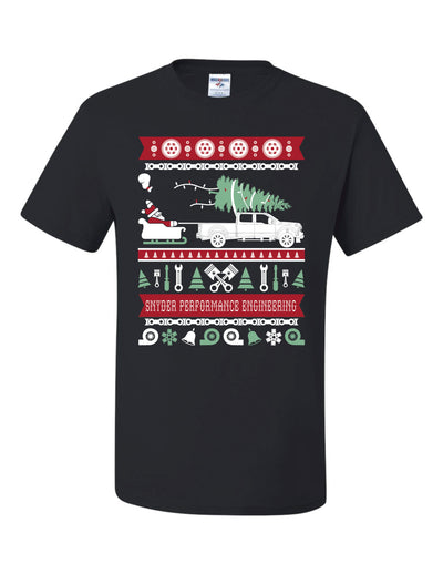 CLEARANCE: SPE Motorsport Ugly Christmas T-Shirt - Mustang & Powerstroke