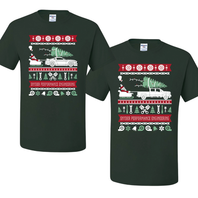 CLEARANCE: SPE Motorsport Ugly Christmas T-Shirt - Mustang & Powerstroke